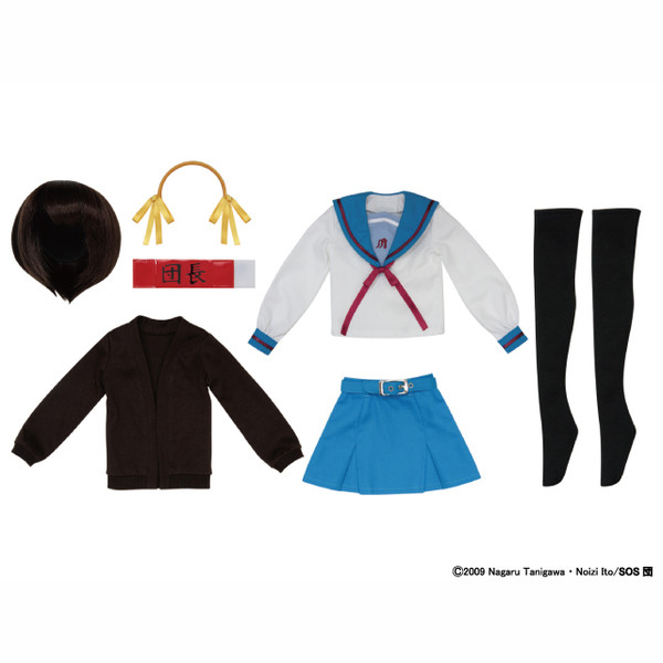 Kita High School Uniform Set (Before Recasting), Suzumiya Haruhi No Shoushitsu, Azone, Accessories, 1/3, 4580116033087